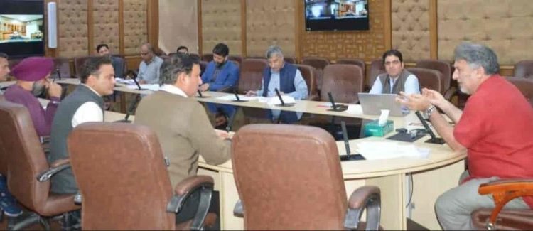 Dr Samoon reviews filling up of vacancies of gazetted, non gazetted officers in SDD