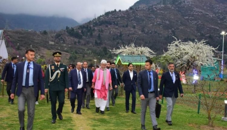 Lt Governor attends opening ceremony of Asia's largest Tulip Garden at Srinagar