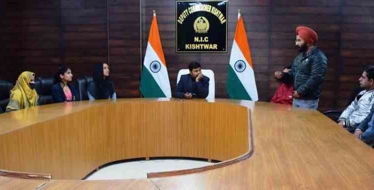 DC Kishtwar urges youth trainees to promote sustainable development