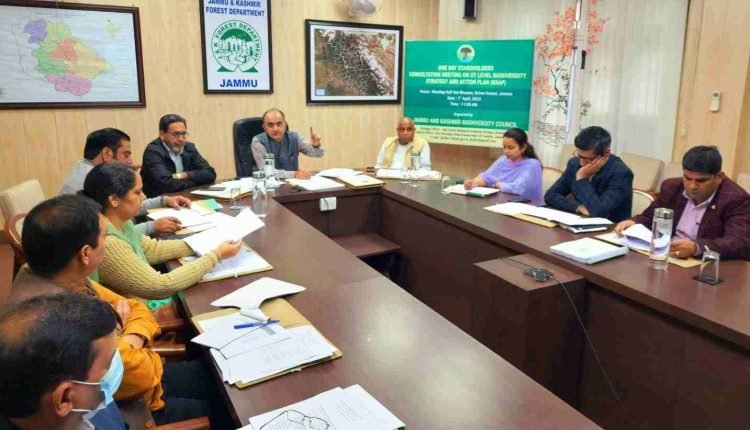 Jammu and Kashmir Biodiversity Council holds stakeholder consultation meeting
