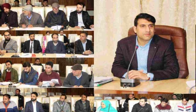 DC/DEO Srinagar reviews preparations for smooth conduct of Special Summary Revision of Electoral Rolls-2023