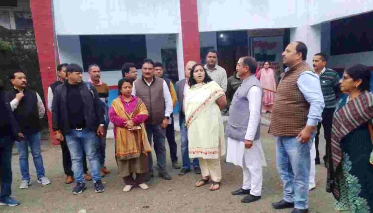 Deputy Commissioner inspects progress of developmental works in Udhampur