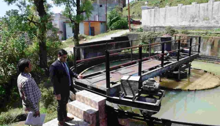 DC Rajouri inspects BGSBU Road, Dhanidhar Filtration Plant