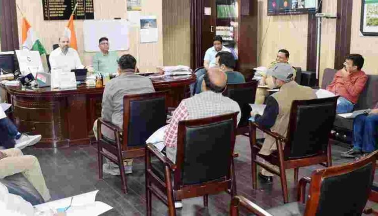 DM Ramban chairs District Road Safety Committee meet