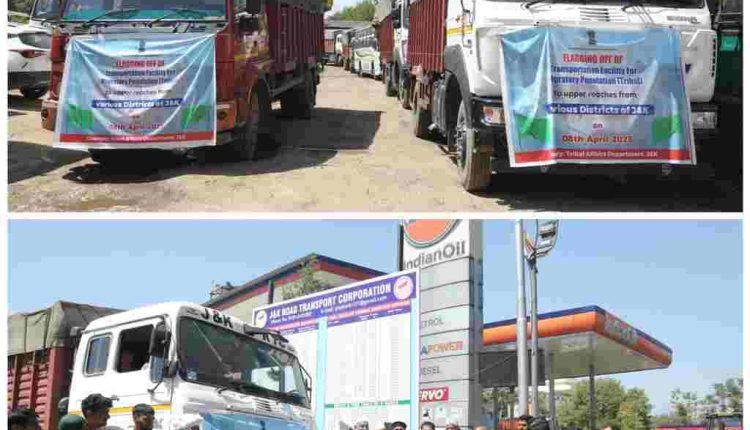 J&K Government takes steps to ease migration woes of tribal population with transportation support