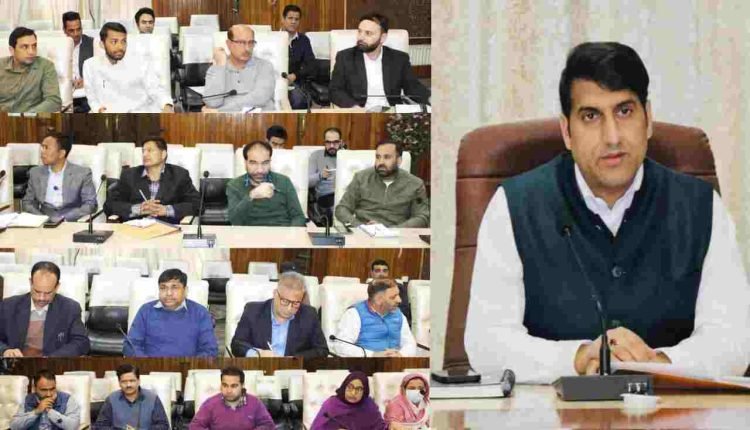 Srinagar Authorities Review Preparedness for Disaster Mitigation, Response and Recovery