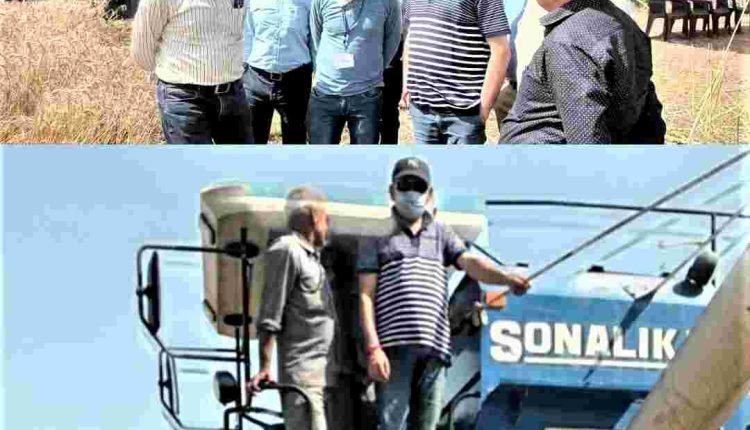 Baisakhi marks beginning of Harvesting of Wheat crop in Jammu Plains