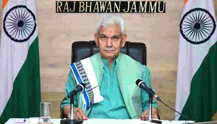 J&K administration and citizens steering change for socio-economic growth, says Lt Governor