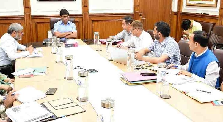 CS inspects numerous JJM works virtually;Fixes July 15 as deadline for completing this Mission