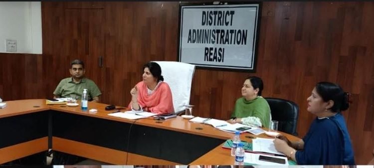 DC Reasi reviews progress of RDD sector works