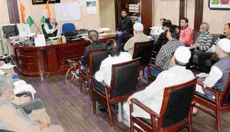 DC Ramban reviews arrangements for Eid-ul-Fitr