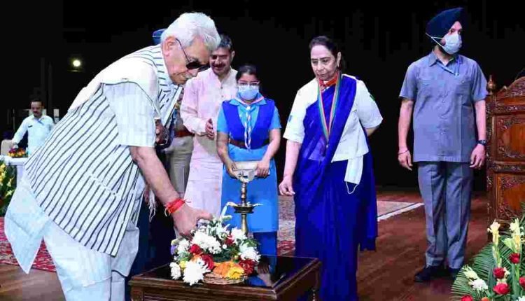 Lt Governor attends Rajya Puraskar Ceremony of J&K Bharat Scouts & Guides