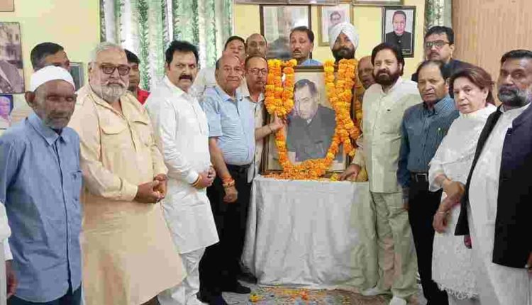 NC pays glowing tributes to Bodhraj Bali on his 20th death anniversary