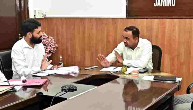 Div Com Jammu asks DCs to identify land for establishment of Housing colonies in districts