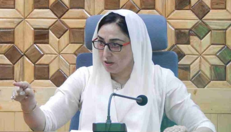Dr. Darakhshan reviews performance & target achievements of Waqf Engineering Wing