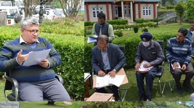 DC Doda chairs BOCA meeting of Bhadarwah Development Authority