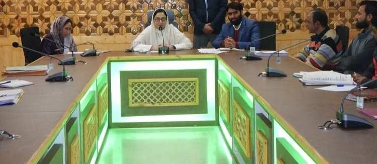 Dr. Darakhshan reviews progress of District Verification Teams for take-over of Waqf-notified Properties