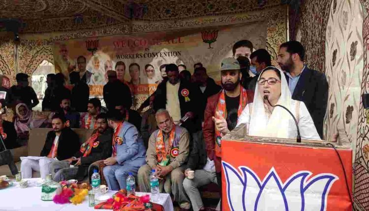 Along with the country transformation of J&K is happening at magical speed under Modi regime, says Dr. Darakhshan
