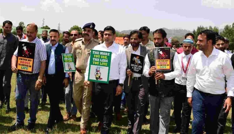 District admin organises mega anti drug awareness camp in Government Degree College Rajouri