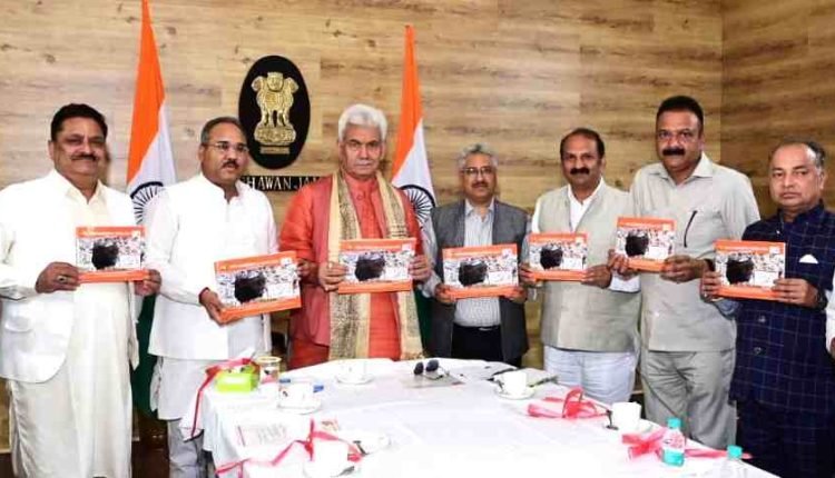 Lt Governor releases "Shri Amarnathji Yatra Guide book" published by Tourism Federation of Jammu