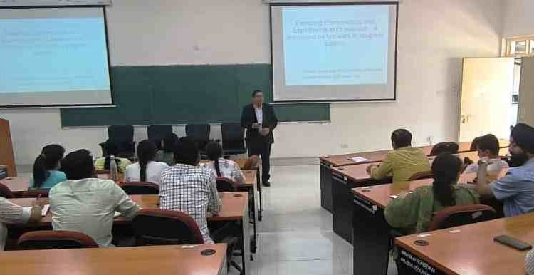 IIM Jammu hosts interactive session by Dr. Shivendu Pratap Singh of School of Business, Southern Illinois University Edwardsville USA