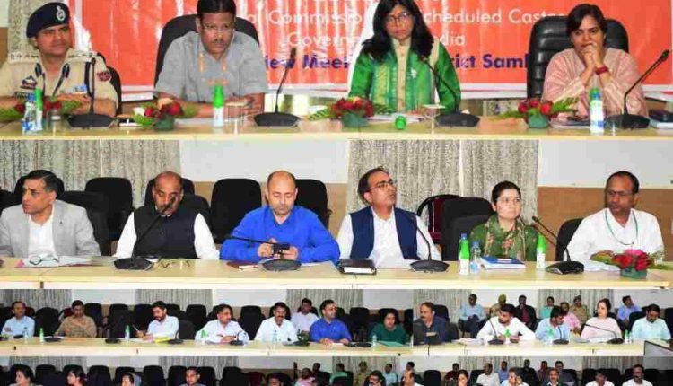 Dr. Anju Bala reviews SC welfare policies in Samba