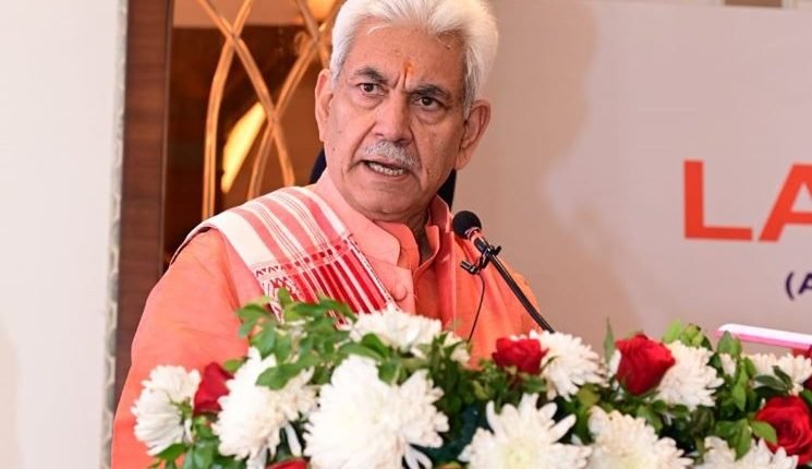 Lt Governor Sinha and Education Minister Pradhan Discuss CUET Exam Centres for J&K Students