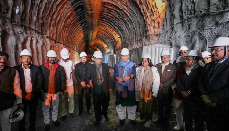 Zojila Tunnel: Asia's Longest Tunnel to Revolutionize Ladakh's Connectivity Inspects by Nitin Gadkari & Manoj Sinha