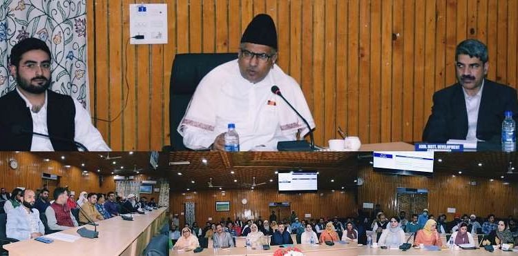 MP Er. Ghulam Ali Khatana reviews developmental scenario of Budgam