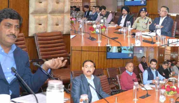 Chief Secretary Dr. Arun Kumar Mehta emphasizes on amenable management plans for G-20 Tourism Working Group meeting