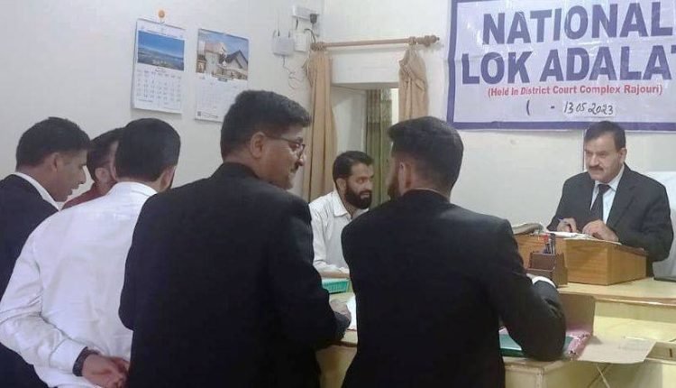 National Lok Adalat: 994 cases settled in Rajouri
