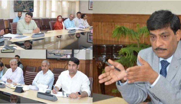 CS Dr Arun Kumar Mehta chairs UT level standing committee meeting of PMGSY