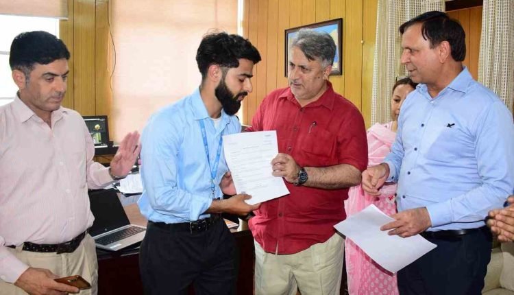 Job Offer Letters Distributed to ITI Pass Out Students by Skill Development Department