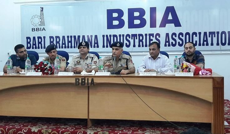 Combating Drug Peddlers: BBIA and J&K Police Department Unite for a Drug-Free Bari Brahmana Industrial Complex