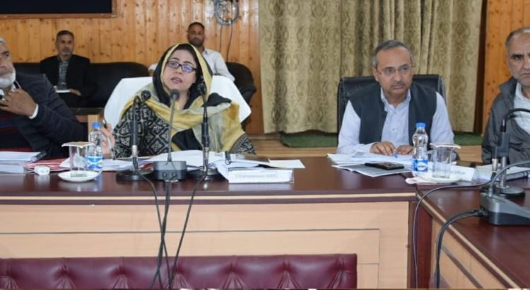 Safeena Beigh chairs Officers meet; reviews Capex Budget 2022-23