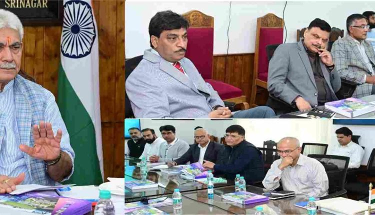 Lt Governor Manoj Sinha inaugurates various key projects of JKIDFC worth Rs 97 crore