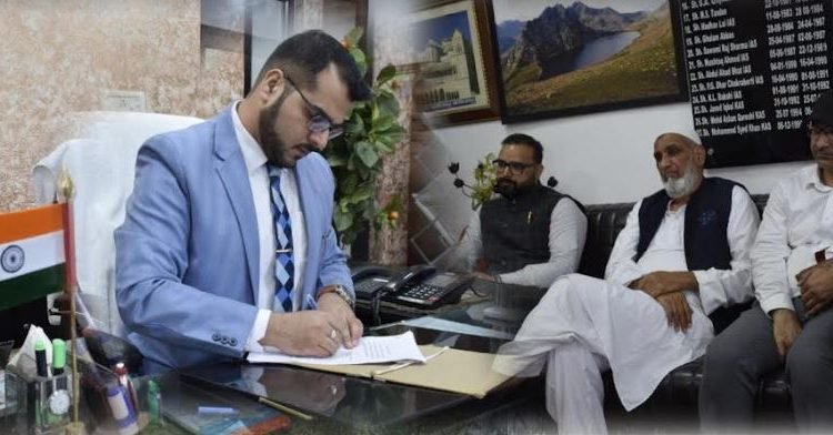 Yasin M. Choudhary takes over as new Deputy Commissioner Poonch