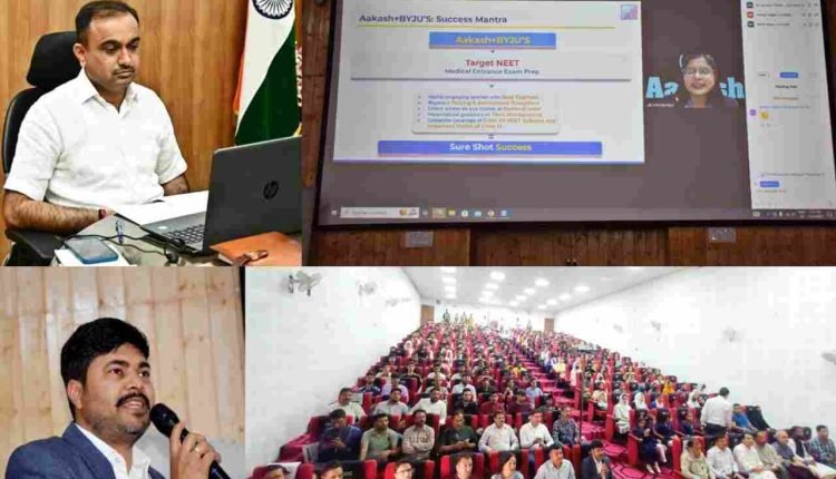 Kishtwar Admin starts unique Offline, Online NEET Coaching for local aspirants  
