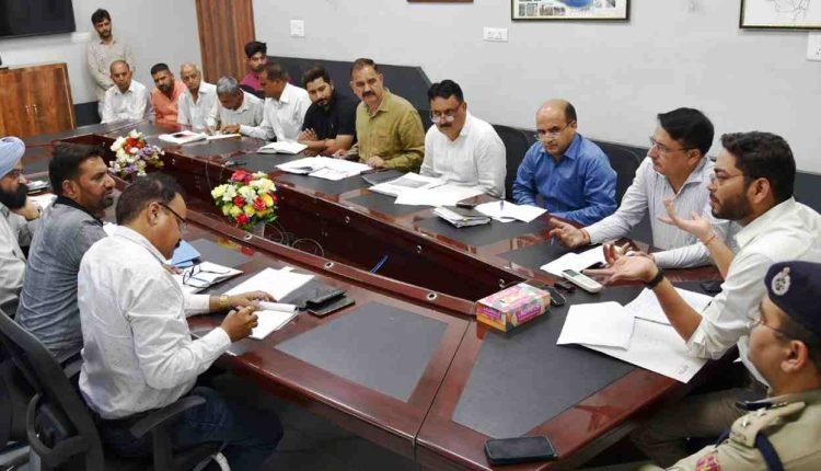 DC Udhampur seeks timeline completion of developmental works