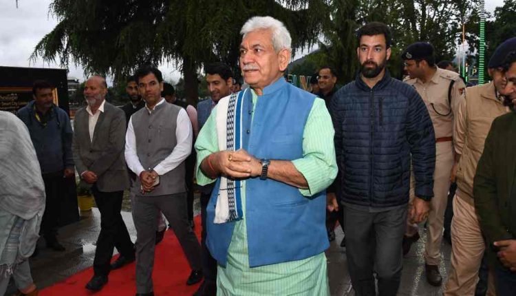 Lt. Governor Manoj Sinha Directs Development of Jhelum Riverfront: Fostering Growth and Community Well-being