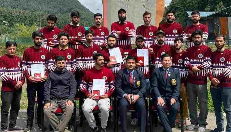 18 Kishtwar Youth complete 15-Day Adventure Course training at JIM & WS Pahalgam   