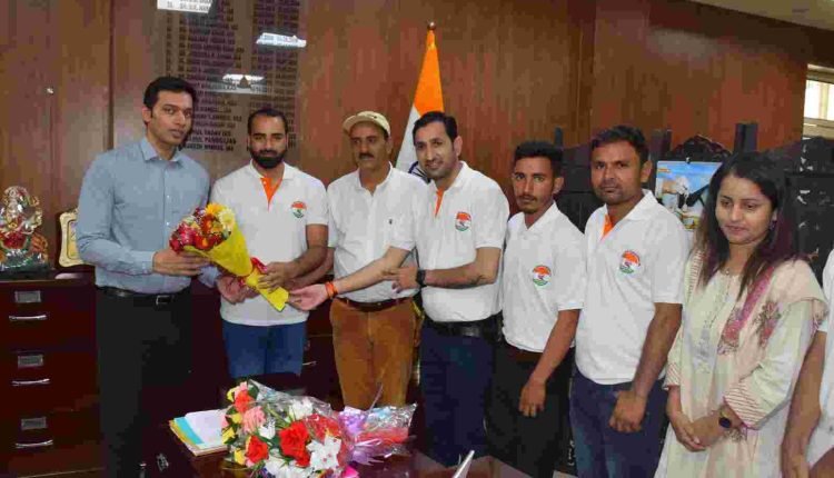 BMO, Team Bani meet DC Kathua, seek adequate infrastructure for SDH Bani