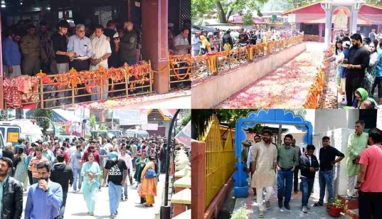 Mela Kheer Bhawani Celebrated with Religious Fervor, Gaiety at Tullamulla