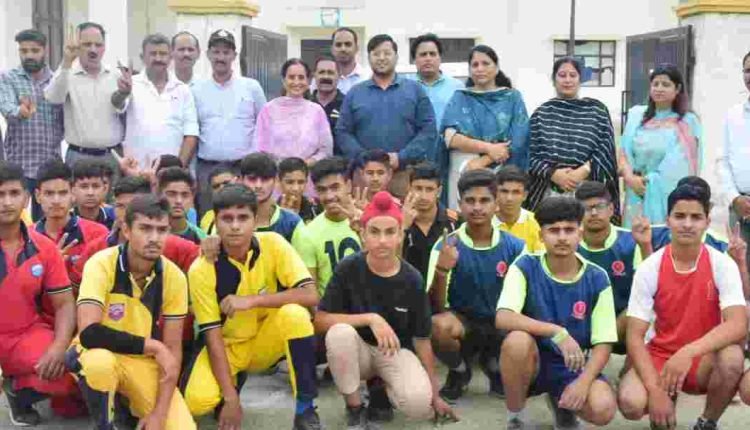 Annual Inter Zone District Level Tournament organised in Samba to promote Sports culture