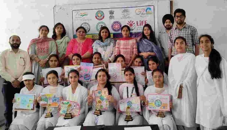 Essay Writing, Poster Making competitions held at GCW Udhampur