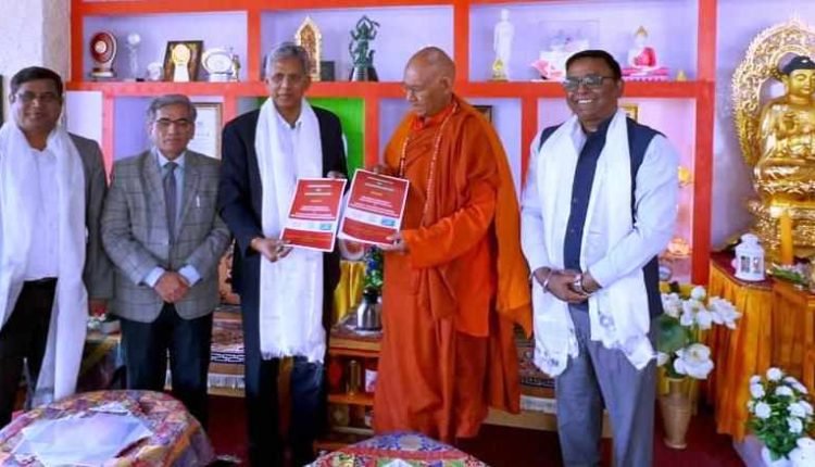 IIM Jammu inks pact with Mahabodhi International Meditation Centre (MIMC), Leh, Ladakh for training and research cooperation