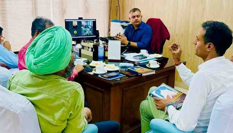 Secretary Amit Sharma holds meeting regarding launch of PoS based penalty system in Mining sector