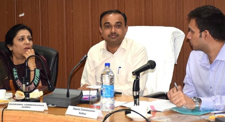Div Com Jammu Ramesh Kumar reviews development of new industrial estates in Kathua
