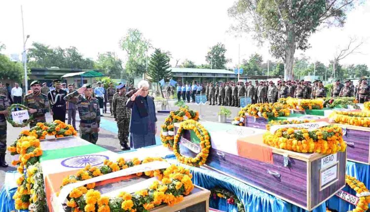 Lt Governor Sinha Expresses Gratitude to Nation's Heroes Who Made Supreme Sacrifice in Kandi Forest