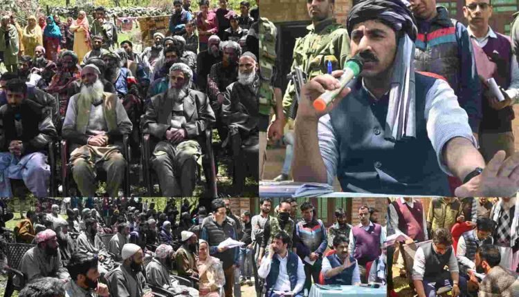 Welfare of Tribals & marginalised communities, one of the top priorities for Administration: DDC Anantnag